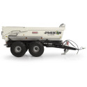 Remolque agrícola Joskin Trans-KTP 22/50 a escala 1:32, edición limitada en color blanco.