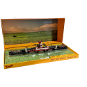 Miniatura de metal a escala 1:32 del inyector agrícola Vredo ZB4 12m DUO-V Edición Limitada.