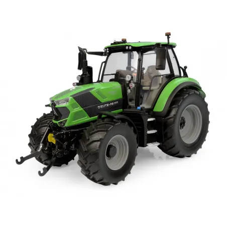 Tractor de colección Deutz-Fahr 6150.4 RV Shift a escala 1:32 fabricado en metal con detalles realistas.