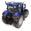 Réplica a escala 1:32 del tractor New Holland T7.210 Dynamic Blue 2026 en metal azul.