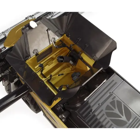 Réplica a escala 1:32 de la cosechadora New Holland CR11 Edición Oro en metal para coleccionistas.