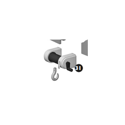 Cablestante Taurus original de alta resistencia para vehículos infantiles Peg-Pérego.