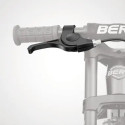 Bicicleta infantil BERG Bike Cross gris con freno de mano de alta precisión y diseño ergonómico ajustable.