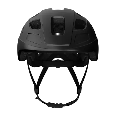 Casco de ciclismo BERG talla M con ventilación, red anti-insectos y detalles reflectantes para seguridad vial.