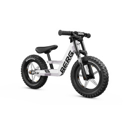 Freno de mano blanco ergonómico para bicicleta infantil BERG Cross.