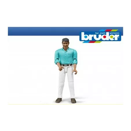Hombre de piel morena - escala 1:16