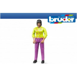 Mujer de piel morena - escala 1:16