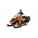 Snowmobil con conductor - escala 1:16