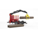 Remolque con grua Forestal - Escala 1:16