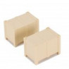 2 cajas con tapa
