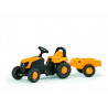 JCB y remolque