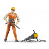 Trabajador accesorios