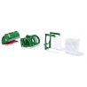 Conjunto serie B John Deere verde