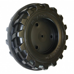 Rueda delantera de repuesto Rolly Toys de 335 x 120 x 10L para tractores de juguete infantiles.