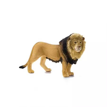 Figura de juguete de león Schleich realista para niños y coleccionistas.