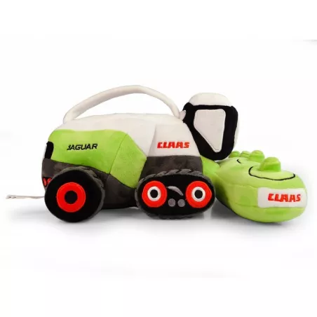 Miniatura detallada de la cosechadora Claas Jaguar, réplica coleccionable de alta calidad.