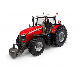 Tractor en miniatura Massey Ferguson 8740S a escala 1:32 de Universal Hobbies fabricado en metal.