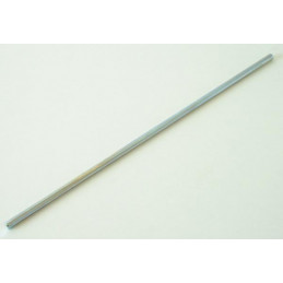 Eje galvanizado 10x476 de metal robusto, repuesto original para tractores y vehículos de juguete Rolly Toys.