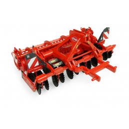 Sembradora KUHN CD 3020 a escala 1:32 de Universal Hobbies, miniatura de metal detallada para coleccionistas.