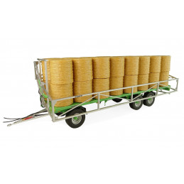 Remolque agrícola Joskin WAGO TR 10000 T20 a escala 1:32 de Universal Hobbies en miniatura metálica.