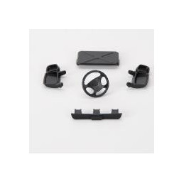 Set de espejos y accesorios Bruder a escala 1:16 para camión de juguete Scania.