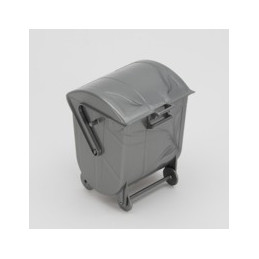 Cubo de basura de juguete Bruder a escala 1:16 para camiones de recogida