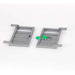 Puertas de plástico para remolque de ganado de juguete Bruder escala 1:16