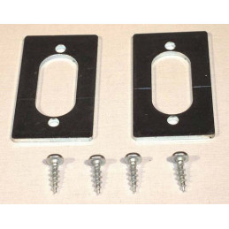 Montaje de remolque metálico de alta resistencia para tractor de pedales infantil.