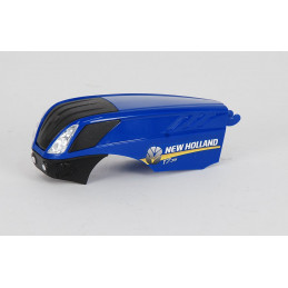 Capó de repuesto original para tractor de juguete Bruder New Holland T7.135 a escala 1:16.