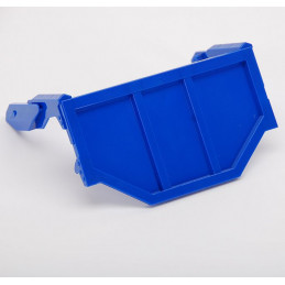 Puerta trasera azul de repuesto para vehículos de juguete Bruder a escala 1:16.