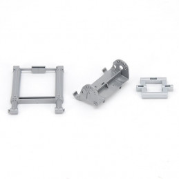 Accesorio de deflexión para cargador frontal de juguete Bruder a escala 1:16.