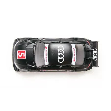 Coche de juguete Audi RS 5 Racing de metal y plástico con detalles realistas de carreras.