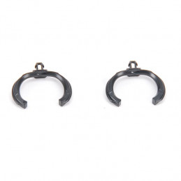 Set de dos cinturones de seguridad de juguete escala 1:16 para vehículos y figuras Bruder.