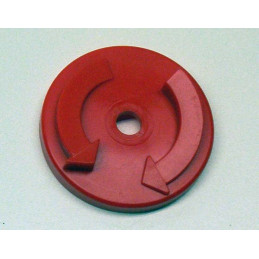 Disco sentido Rolly Toys, accesorio de dirección robusto y ergonómico para vehículos de juguete infantiles.