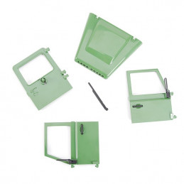 Set de capó y puertas de repuesto para Land Rover Bruder a escala 1:16.