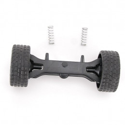 Eje delantero de repuesto para Jeep Wrangler escala 1:16 Bruder, pieza de alta resistencia para coche de juguete.