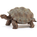 Figura de juguete de tortuga gigante Schleich pintada a mano para coleccionistas y niños