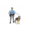 policía con perro