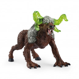 Bestia de Piedra de Schleich Eldrador Creatures, figura de juguete con coraza de roca y cuernos de cristal.