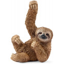 Figura de juguete de perezoso Schleich pintada a mano con detalles realistas