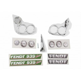 Kit de montaje oficial Rolly Toys con repuestos y calcomanías para tractor a pedales Fendt 939.