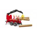 Remolque con grua Forestal - Escala 1:16