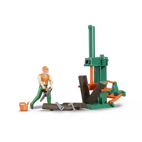 Set Forestal con muñeco - escala 1:16