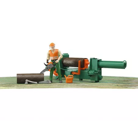 Set Forestal con muñeco - escala 1:16