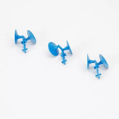 3 discos de arado Lemken a escala 1:16, accesorio de juguete compatible con tractores Bruder.