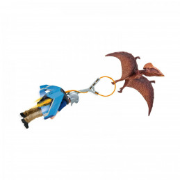 Mochila propulsora Jet Pack de Schleich con arma de asta para figuras de exploradores de dinosaurios.