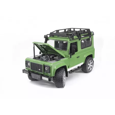 Juguete Land Rover Station Wagon a escala 1:16 fabricado en plástico ABS de alta calidad.