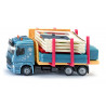 Camion con casa prefabricada