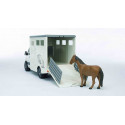 Coche MB para transporte caballo incluye un caballo - Escala 1:16