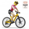 Bicicleta montaña y ciclista